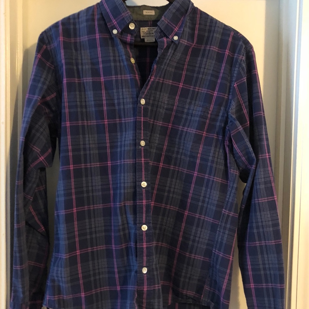 J crew men's button up